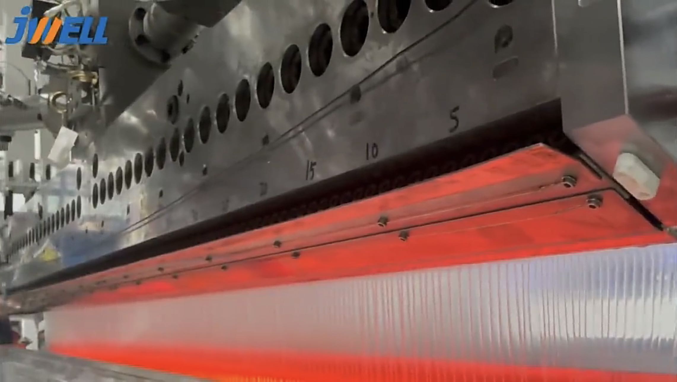 Ligne de machine d'extrudeuse de film solaire JWELL EVA/POE/EPE Machine d'extrudeuse en plastique 