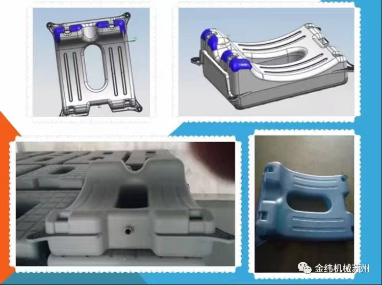 Machine de moulage par soufflage Jwell 500L/1000L pour plate-forme flottante PV/plate-forme Spar/plate-forme semi-submersible 