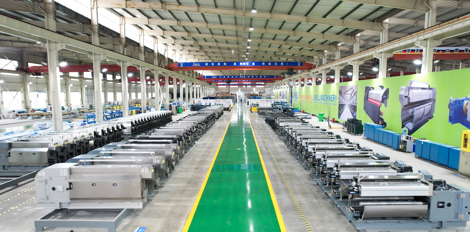 Atelier de montage enrouleur