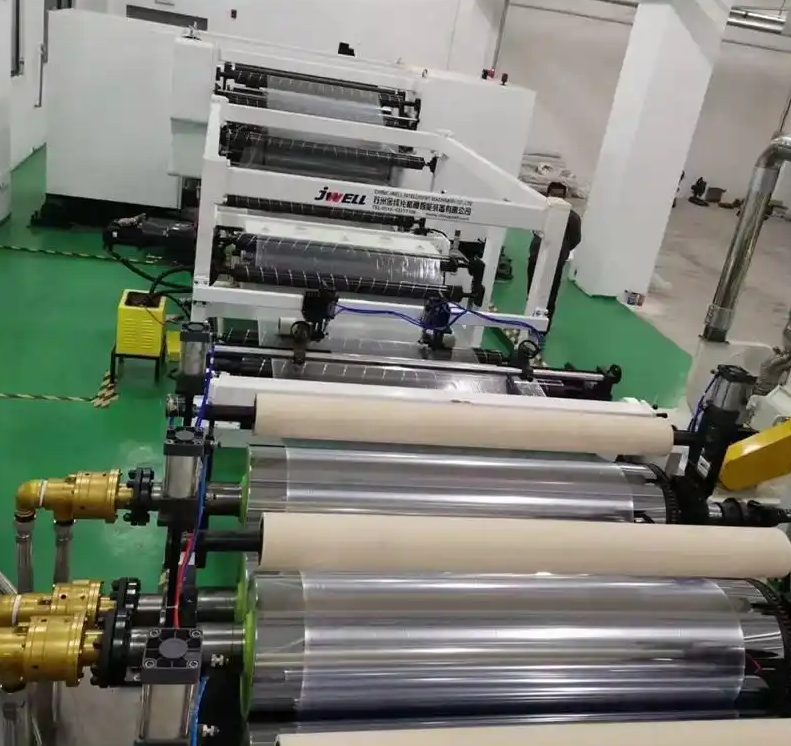 Machine d'extrusion de feuille orthodontique de la machine invisible d'extrudeuse de feuille d'aligneur de Jwell TPU TPU