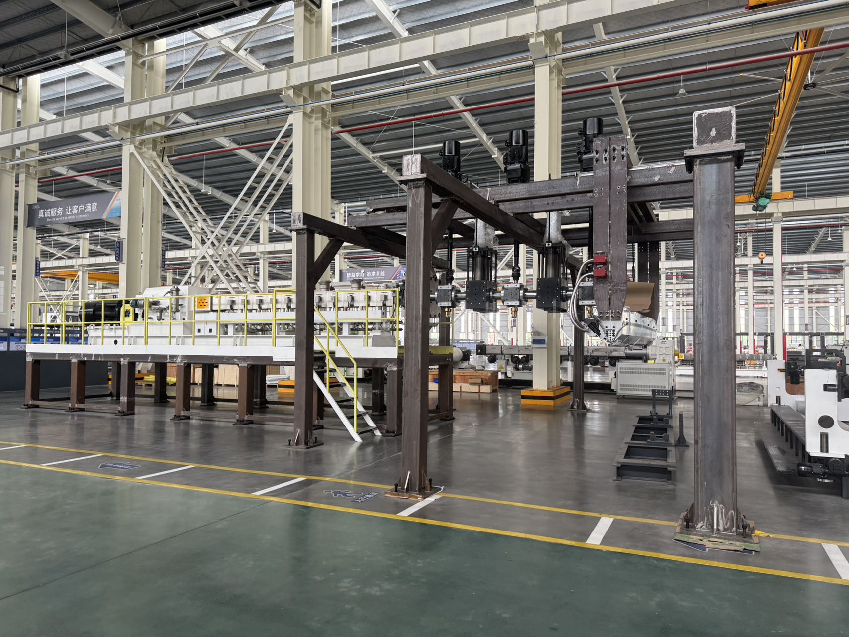 Ligne de production de machine d'extrusion de film intercalaire en verre Jwell PVB/SGP Machine d'extrudeuse en plastique 