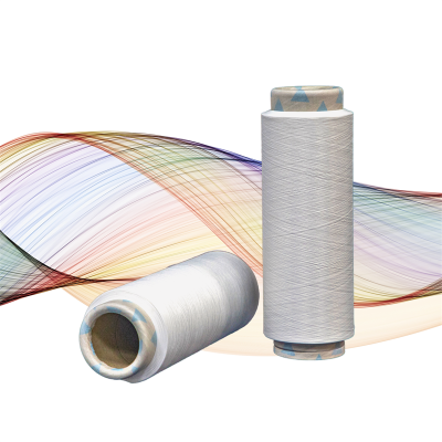 Fibre antijaunissement