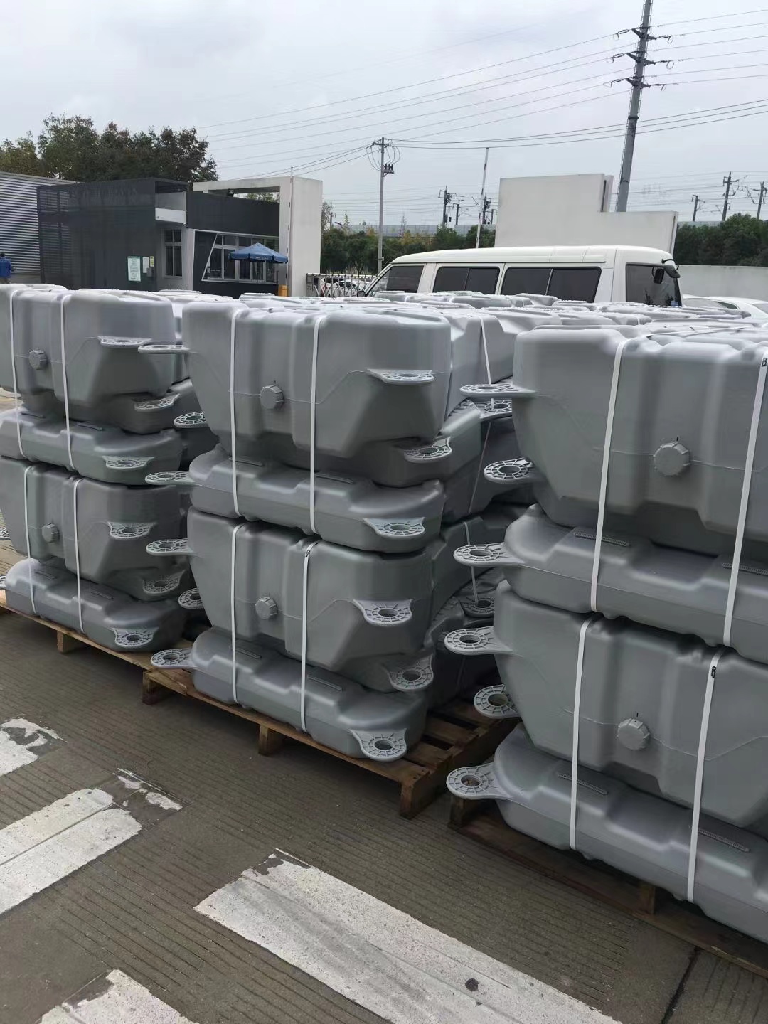 Machine de moulage par soufflage Jwell 500L/1000L pour plate-forme flottante PV/plate-forme Spar/plate-forme semi-submersible 