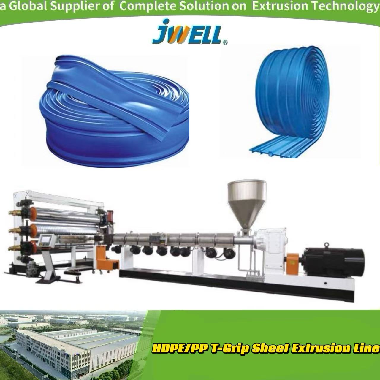 Ligne de production de waterstop en PVC/équipement pour la fabrication de waterstops de construction/machine d'extrusion d'arrêt d'eau en PVC