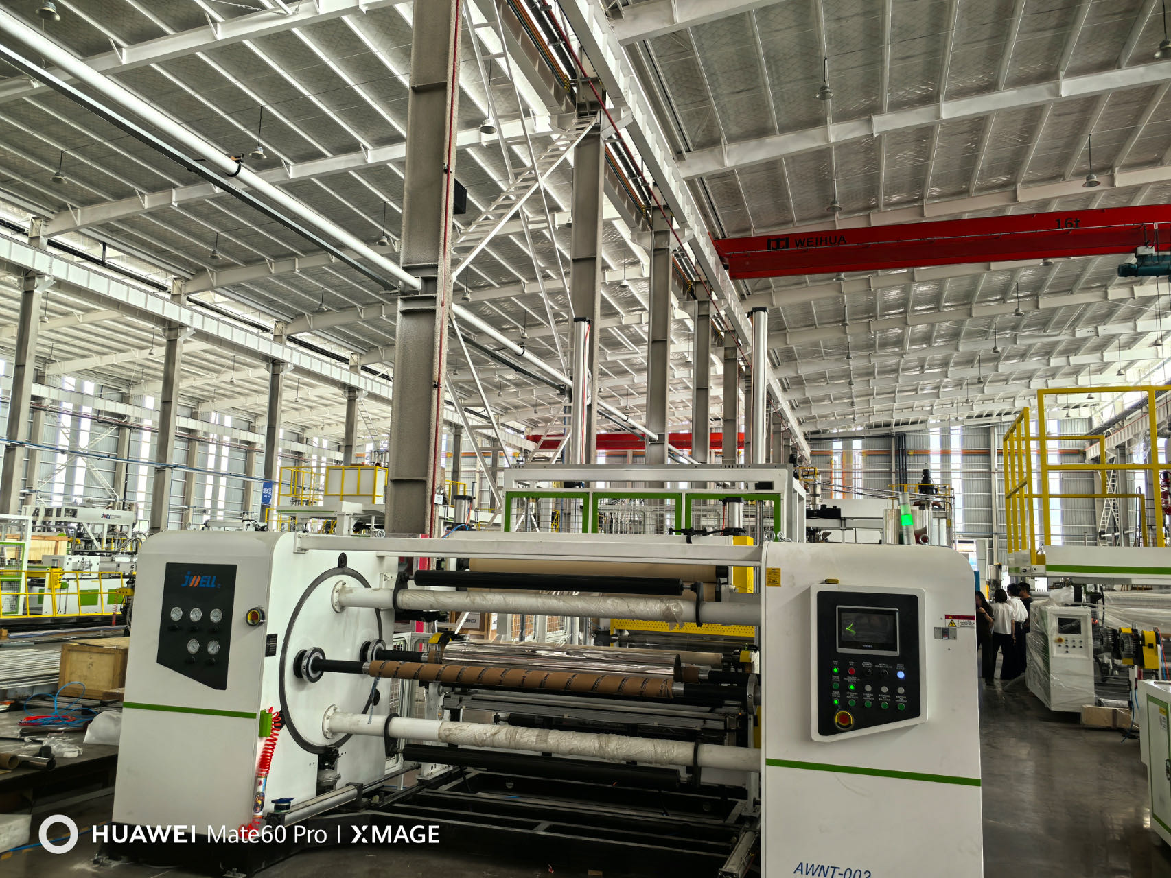Ligne d'extrusion de films et de feuilles décoratifs pour meubles en plastique PETG/GAG | Fournisseur de machines d'extrudeuse JWELL